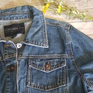 Forever 21 Jackets & Coats - Forever21 Jean Jacket Forever 21 Jackets & Coats - Forever21 Jean Jacket